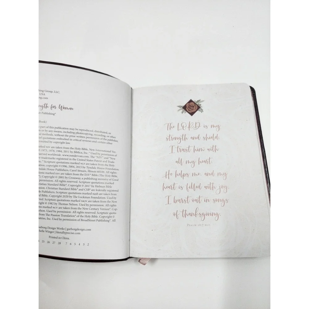 Daily Strength for Women 365 Day Devotional BroadStreet Publishing Faux Leather